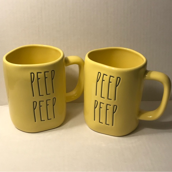 Rae Dunn Easter Peep Set of 3 Kitchen Towels - Picture 9 of 9